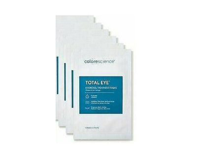 Douzaine de patchs contour des yeux total eye, masque de soin hydrogel par Colorescience 